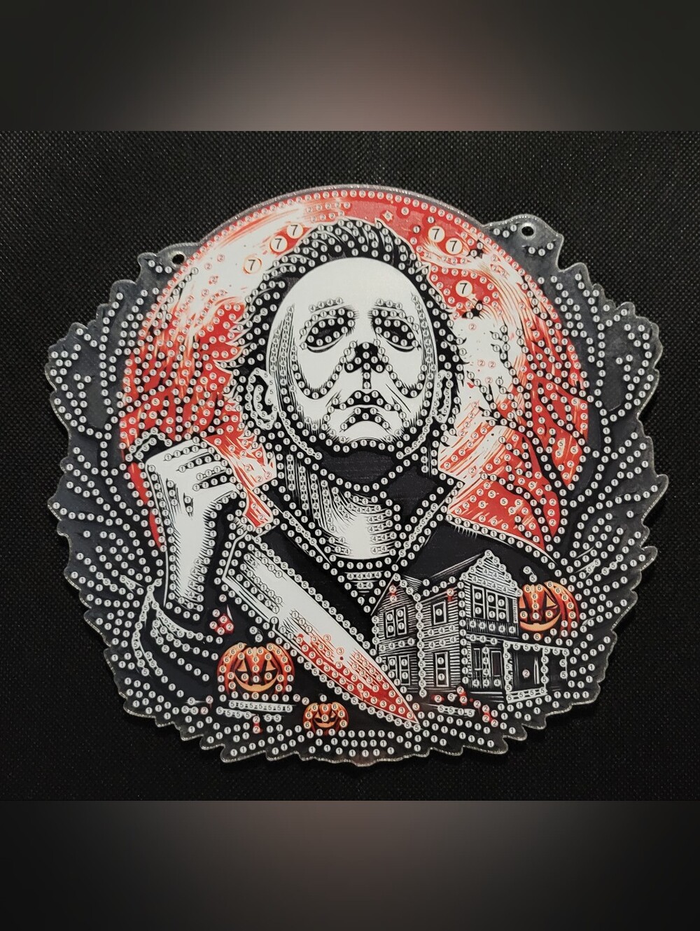 DIY Michael Myers Halloween Hanging Diamond Art Kit